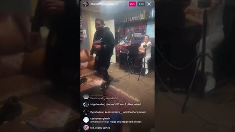 CHARLESTON WHITE IG LIVE: Charleston Link with Akademiks For An Episode On OFF THE RECORD (28-01-23)