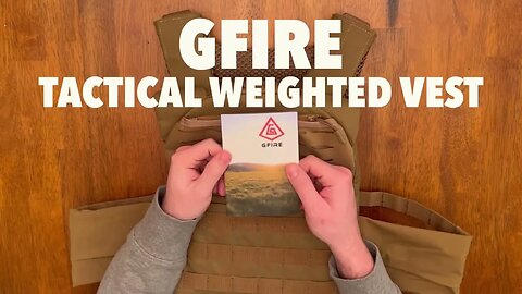 Tactical Weighted Vest by GFIRE