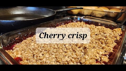 Cherry crisp #cherry
