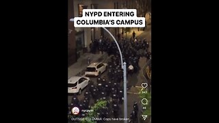 BIDEN USED AN ENTIRE ARMY TO ARREST STUDENTS & PROFESSORS AT COLUMBIA
