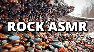 Rock ASMR | 1-Hour of a Thawing Beach