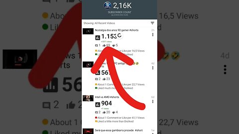 YouTube Removendo os Likes #shorts