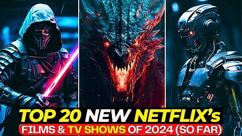Top 20 Finest NEW Movies & TV Shows On Netflix That You Can't Miss | Best Series To Watch In 2024