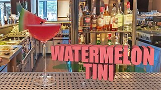 How to make WATERMELON TINI by Mr.Tolmach