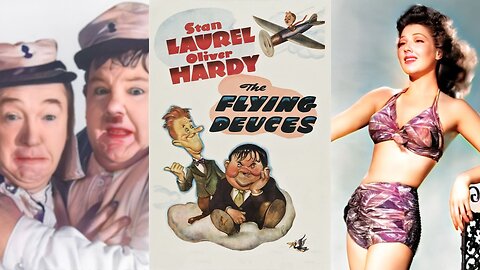 THE FLYING DEUCES (1939) Stan Laurel, Oliver Hardy & Jean Parker | Comedy, War | COLORIZED