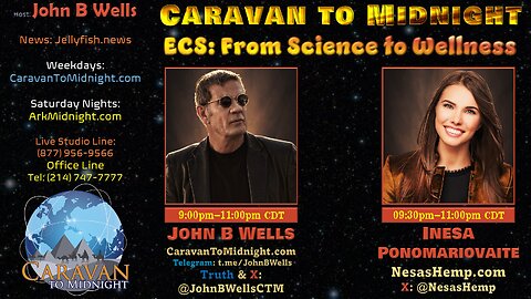 ECS: From Science to Wellness - John B Wells LIVE