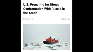 US PREPARING FOR DIRECT CONFRONTATION WITH RUSSIA IN THE ARTIC