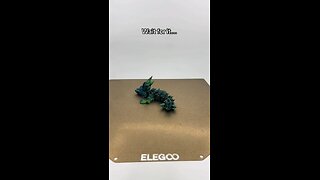 3D Printed Dragon Keychain Fidget