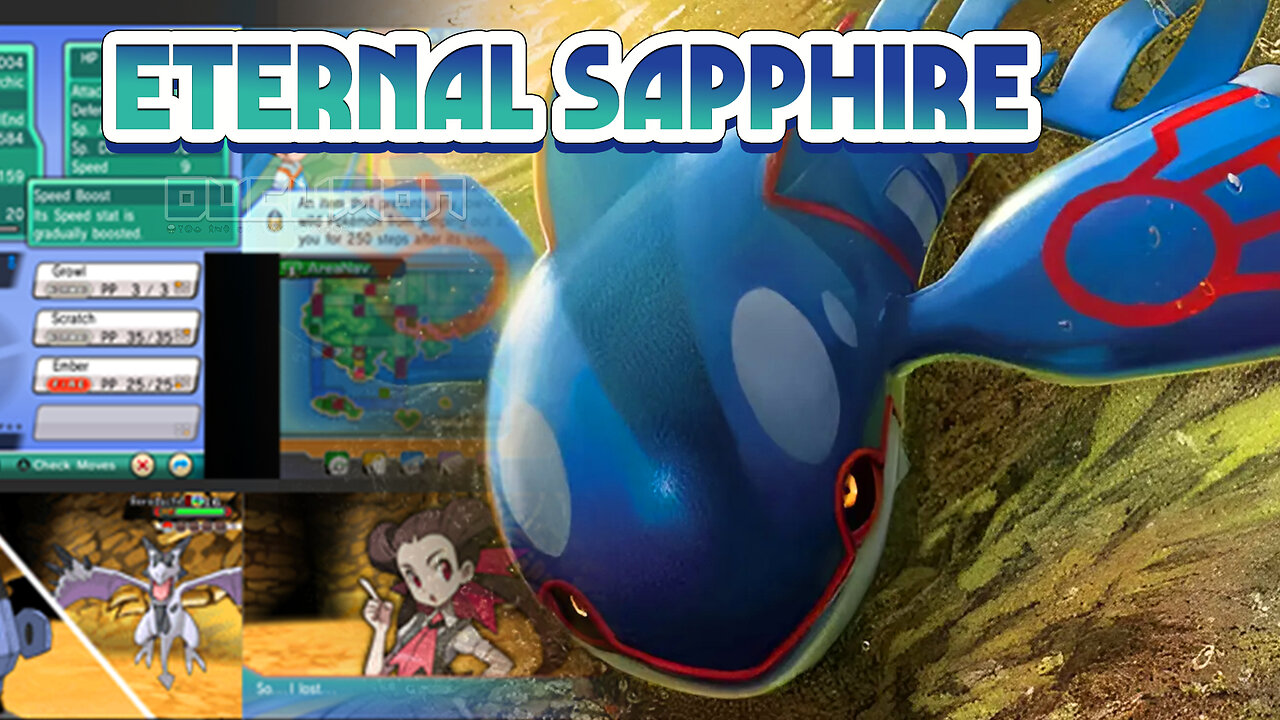 Pokemon Eternal Sapphire - 3DS ROM Hack, modified rom for nuzlocke ...