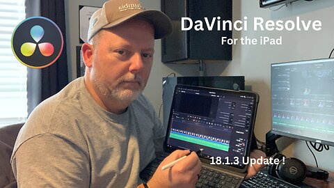 Davinci Resolve for the iPad Update 18.1.3 #davinciresolve