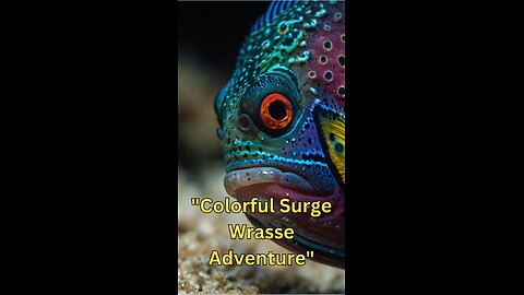 "The Art of Nature: Surge Wrasse in Living Color"
