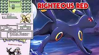 Pokemon Righteous Red - GB ROM Hack has Steel, Dark and Fairy Type, some new Pokemon, tweaked map