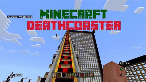 Ride the 'Death Coaster' - A Minecraft Roller Coaster
