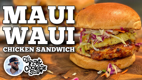 CJ's Maui Waui Chicken Sandwich | Blackstone Griddles
