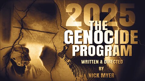 2025 THE GENOCIDE PROGRAM (Short Film)