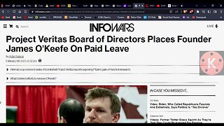 Project Veritas Throws Leader Under the Bus Paid by Pfizer