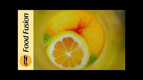 Fresh and refreshing Lemonade recipe by Food Fussion