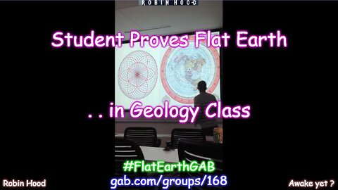 Student Proves Flat Earth in Geology Class