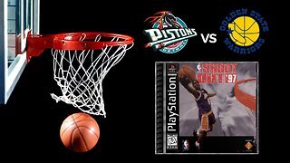 NBA ShootOut '97 - Pistons vs Warriors Gameplay 🏀