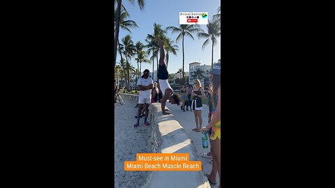 Must-see in Miami #Miami Beach Muscle Beach