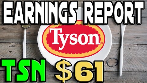 Earnings Report + Stock Analysis | Tyson Foods, Inc. (TSN) | THEIR CASHFLOW IS CRASHING