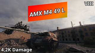 AMX M4 mle. 49 Liberté (4,2K Damage) | World of Tanks
