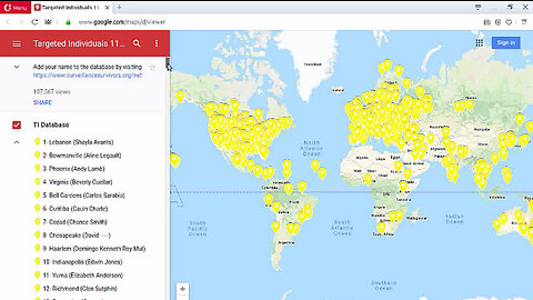 SHSA Targeted Individuals Database