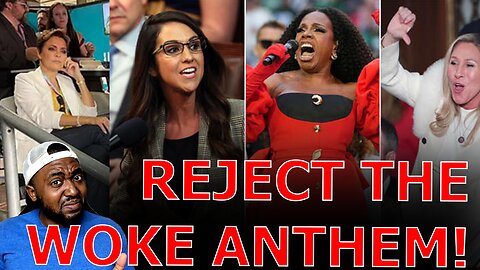 Kari Lake REFUSES To Stand As Real Americans REJECT The 'Black National Anthem' During The Superbowl