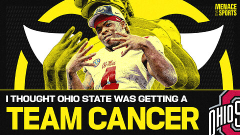 Ohio State Football's Quinshon Judkins No Longer a Locker Room CANCER