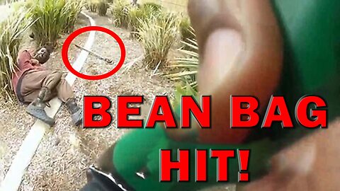 Video Shows When Bean Bag Rounds Can Be Effective! LEO Round Table S08E116rr (S09E89)