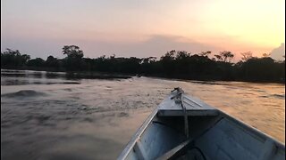 Pescaria no Amazonas