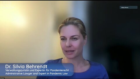 Dr. Silvia Behrendt - aktueller Stand der Anpassung der internationalen Gesundheitsvorschriften WHO