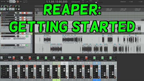 Brief Intro to Reaper for Podcast Post-production