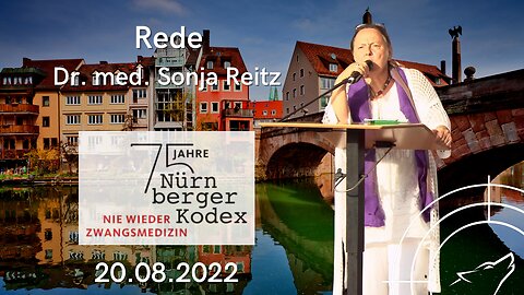 75 Jahre Nürnberger Kodex - Rede Dr. Sonja Reiz - 20.08.2022