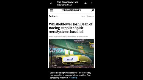 News Shorts: Boeing Marching Earthquake
