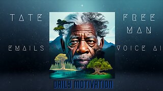 YOU BETTER CHOOSE WISELY... - Motivational Speech | Andrew Tate v Morgan Freeman AI Voiceover