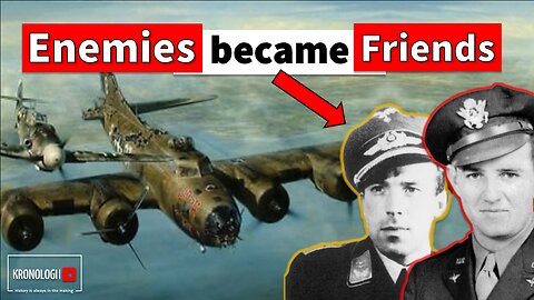 An Unlikely Friendship: How Two Enemy Pilots Became Lifelong Friends #ww2