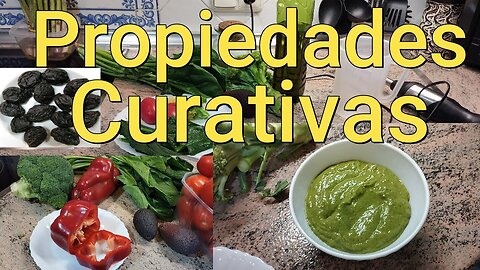 BATIDO DE HORTALIZAS CON PROPIEDADES CURATIVAS