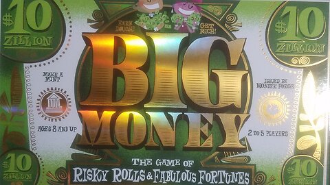 Big Money Board Game (2018, Wonder Forge) -- What's Inside