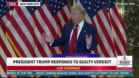 Trump Holds Major Press Conference After Guilty Verdict [Full Speech]