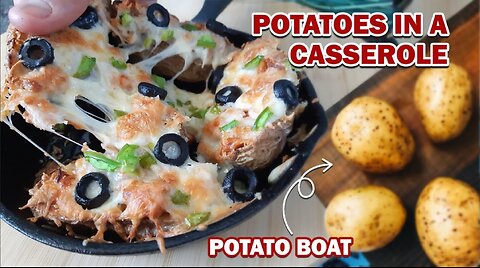 The Must-Try Casserole Recipe || An Ultimate Sider | Potatoes IN A Casserole | Potato Boat