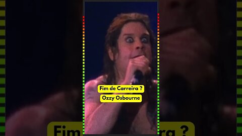 Ozzy Osbourne Fim de Carreira ? #shorts