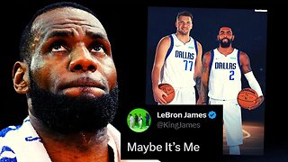 LeBron James Fails AGAIN | Cries On Twitter After Kyrie Irving Traded To Mavericks Instead Of Lakers