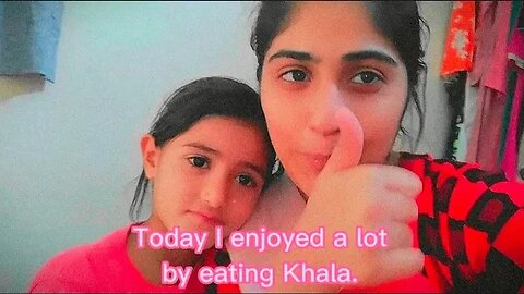 Enjoyed a lot at khala house today🤗😝#viral #comment #subscribe #vlog