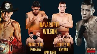 #️⃣PostFight EMANUEL NAVARRETE LONG COUNT 😳 ARNOLD BARBOZA & RICHARD TORREZ SHINE 🌟 #boxing #TWT