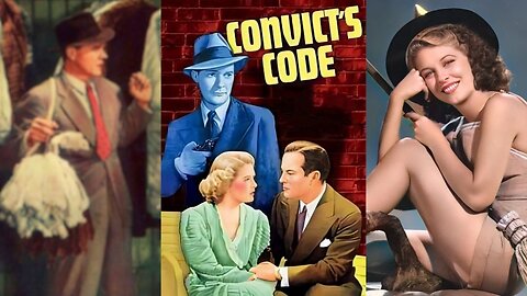 CONVICT'S CODE (1939) Robert Kent, Anne Nagel & Sidney Blackmer | Drama, Crime | COLORIZED