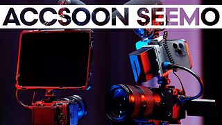Use your iPhone or iPad as a Professional VIDEO MONITOR w/ the Accsoon SeeMo!