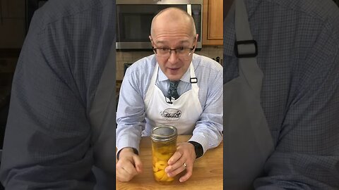 The Experiment: Canned Peaches Soaked in Absinthe for a Week and Taste Tested #shorts