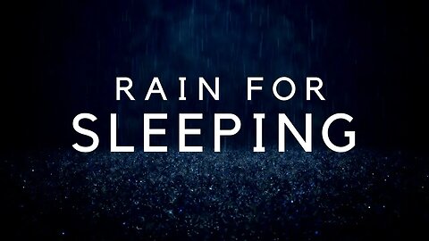 Suara Hujan Terbaik untuk Insomnia Tidur Dalam 3 Menit Dengan White Noise Lullaby ASMR #sleep #viral