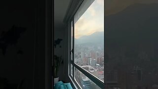 Bogota Colombia AirBnB view